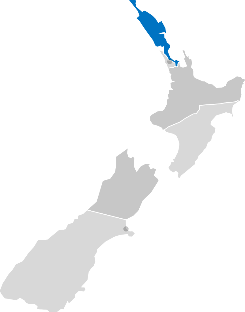 Image of North & Central Auckland and Northland